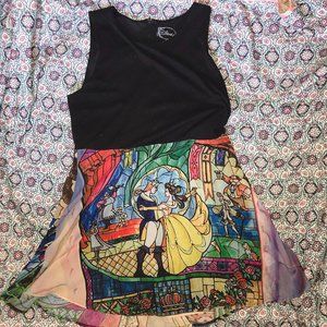 Beauty and the Beast skater dress